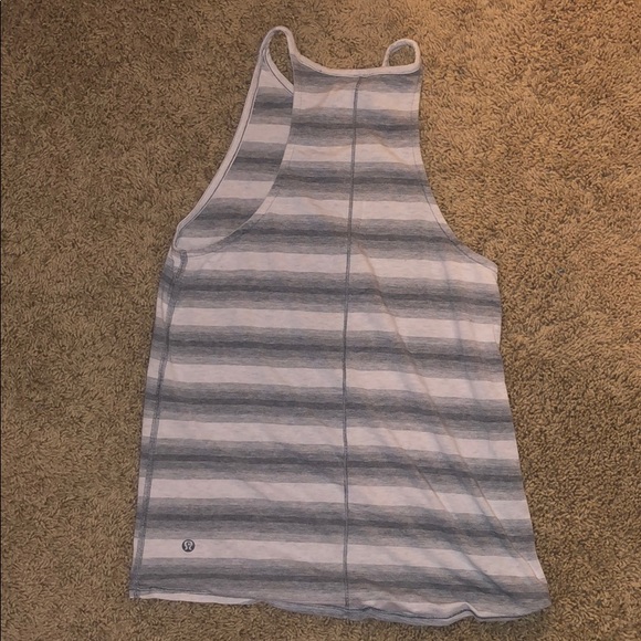 striped lululemon workout tank - Picture 1 of 1